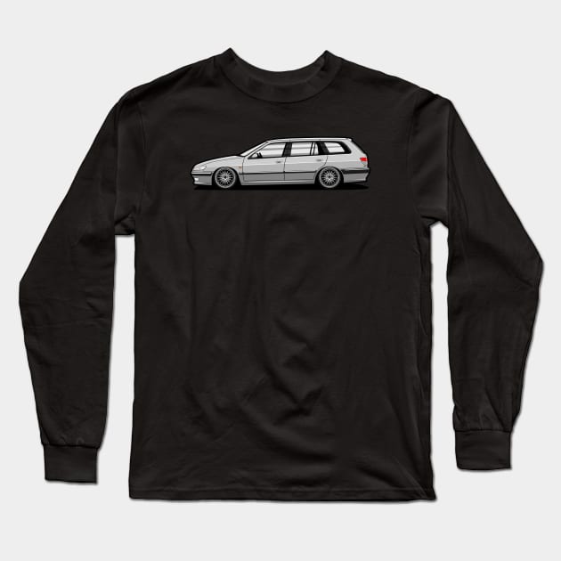 Peugeot 406 estate Long Sleeve T-Shirt by small alley co